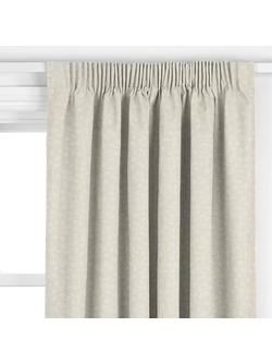 John Lewis Eversley Made to Measure Curtains or Roman Blind, Natural - view 2, Natural
