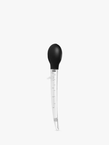 OXO Good Grips Angled Baster with Cleaning Brush - view 2, Clear