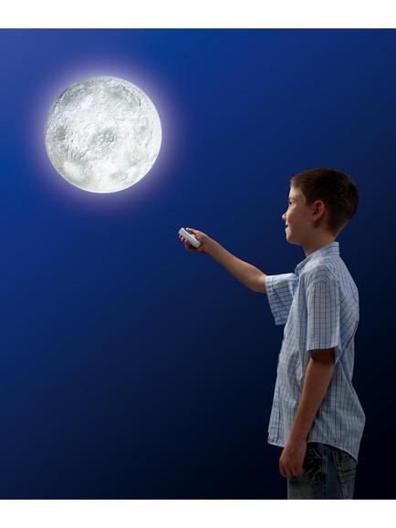 Remote-Controlled Illuminated Moon, 