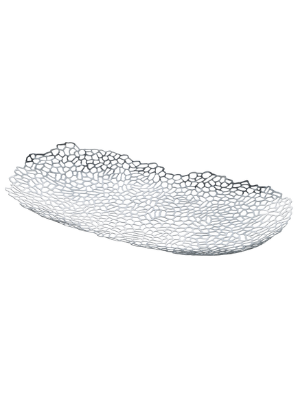 Alessi Opus Ornamental Dish Centrepiece, Silver