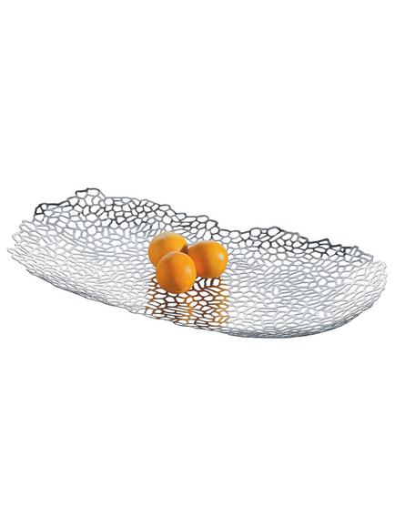 Alessi Opus Ornamental Dish Centrepiece - view 2, Silver