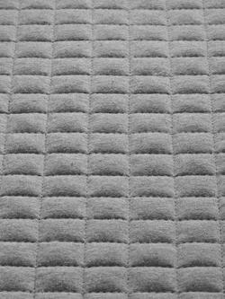 John Lewis Jersey Bedspread, Steel