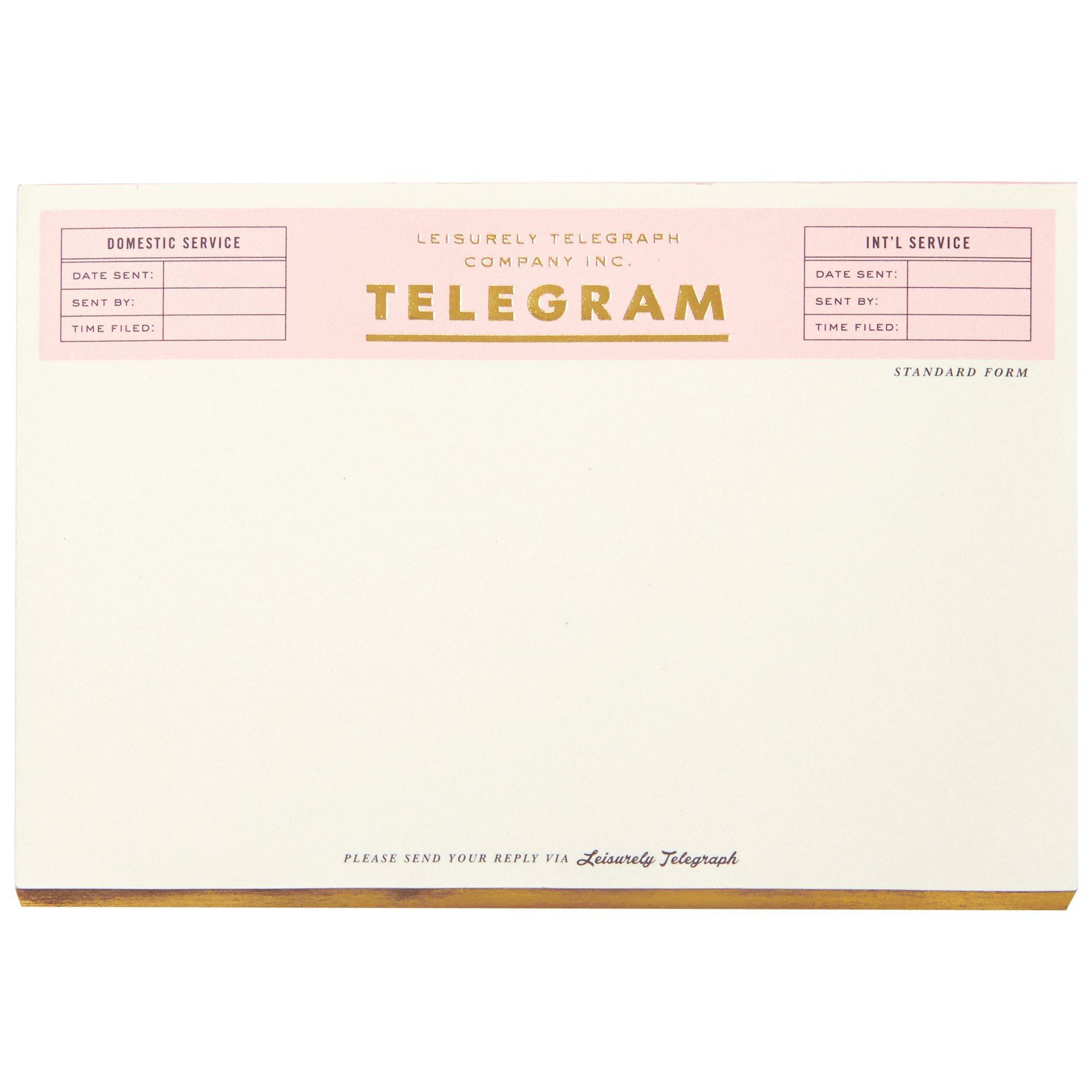 kate spade new york Telegram Notepad