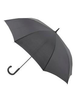 Fulton G828 Knightsbridge 1 Walking Umbrella, Black, Black