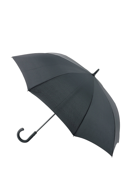 Fulton G828 Knightsbridge 1 Walking Umbrella, Black, Black