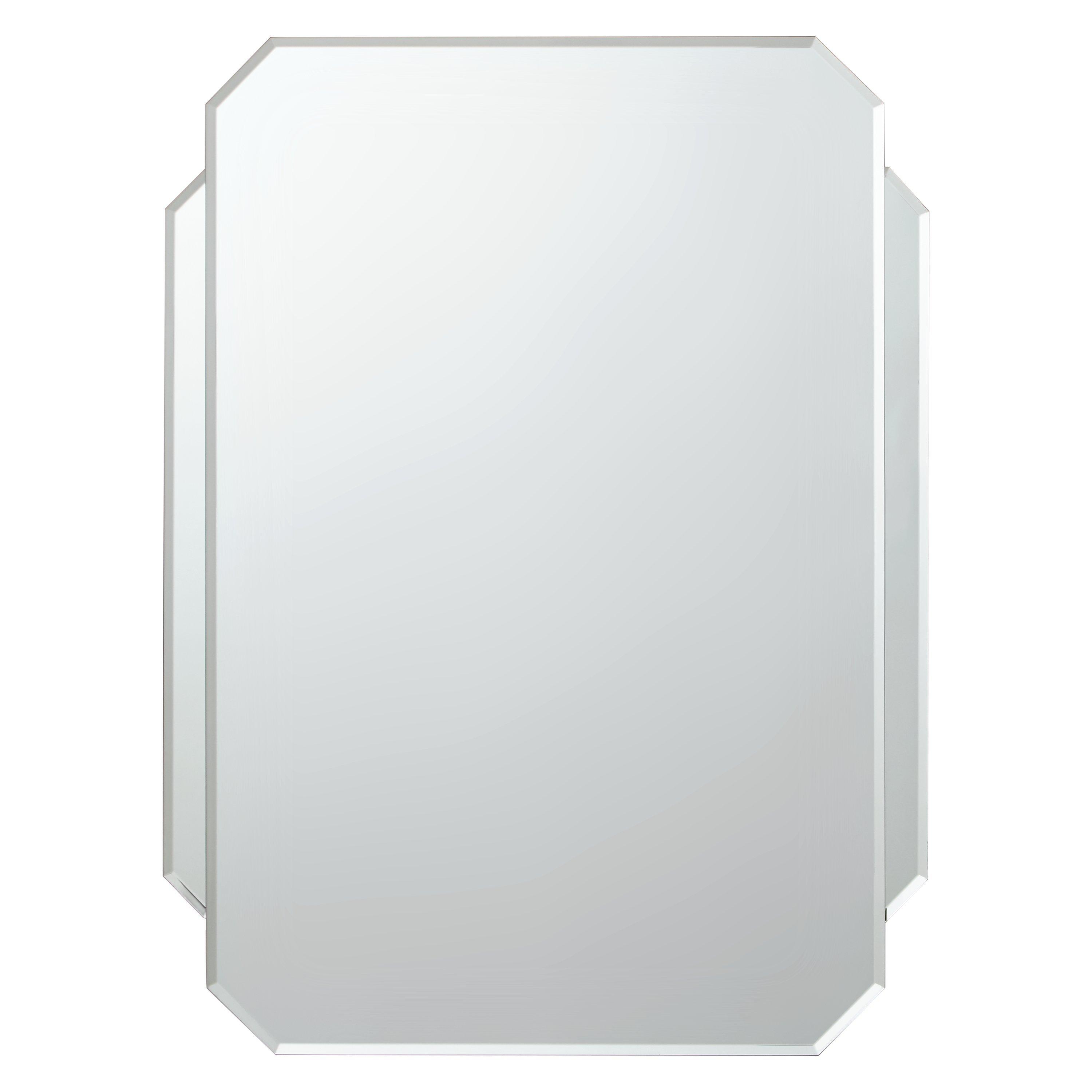 John Lewis & Partners Deco Glass Wall Mirror