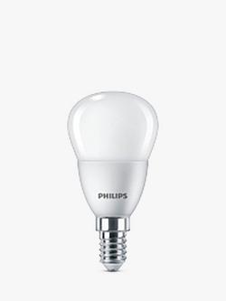 Philips 25W LED SES Frosted Golf Ball Lightbulb, Frosted