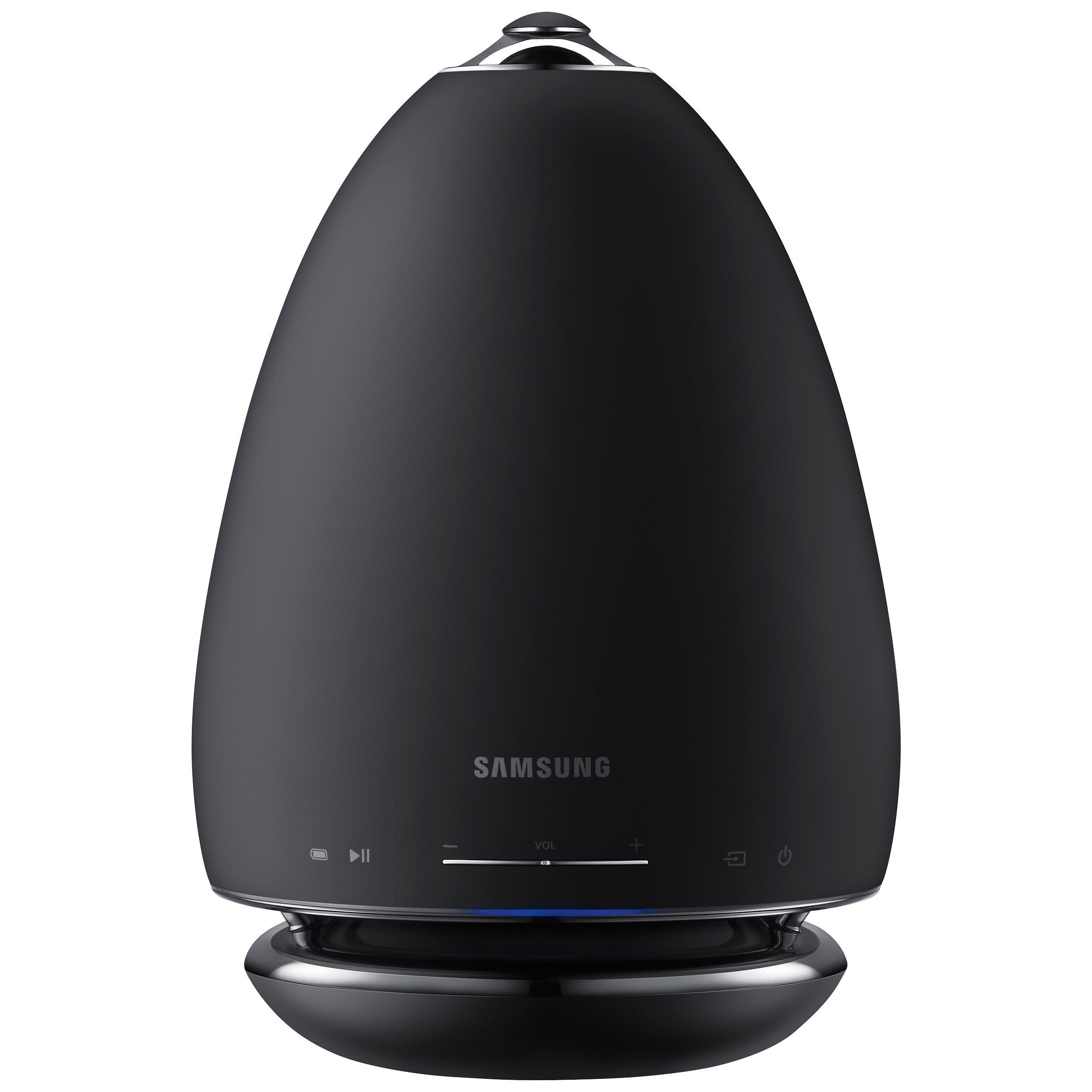 Samsung R6 Omnidirectional Wireless Bluetooth Wi-Fi Portable Multiroom Speaker, Dark Grey