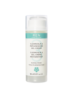 REN Clean Skincare Replenishing Gel Cream Facial Moisturiser, 50ml, 