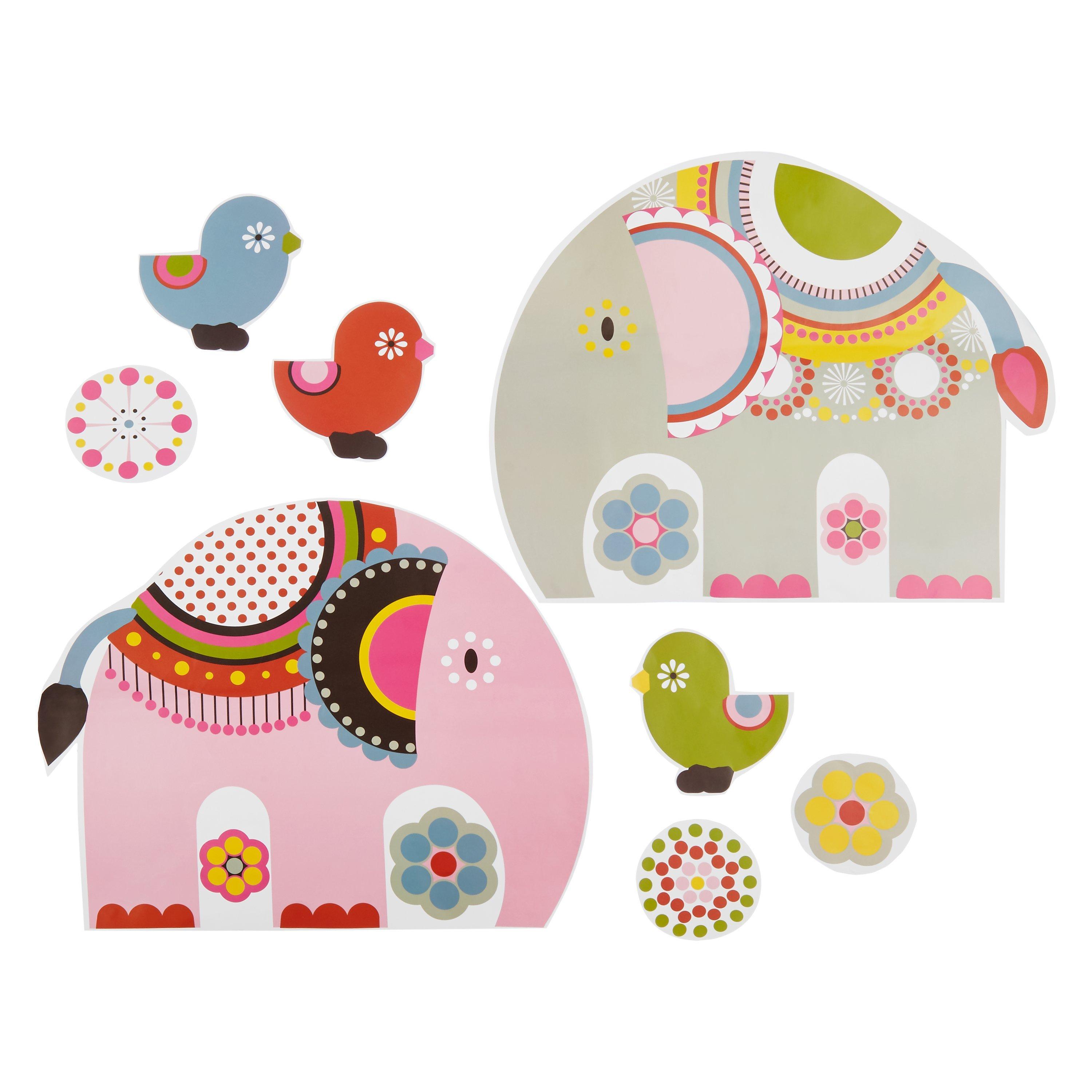 little home at John Lewis Abbey Elephant Wall Stickers