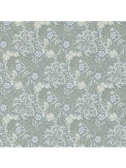 Morris & Co. Seaweed Wallpaper, Silver/Ecru, Dm3w214715