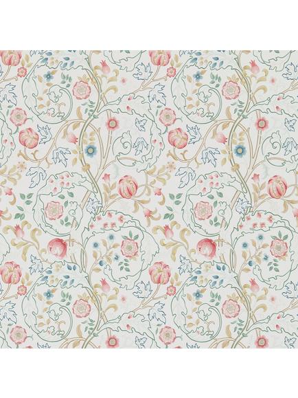 Morris & Co. Mary Isobel Wallpaper, Pink/Ivory, Dm3w214728