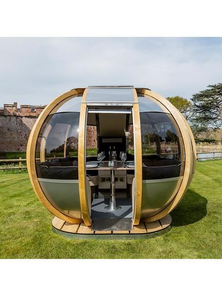 Ornate Garden Summer House Garden Pod - view 2, Multi