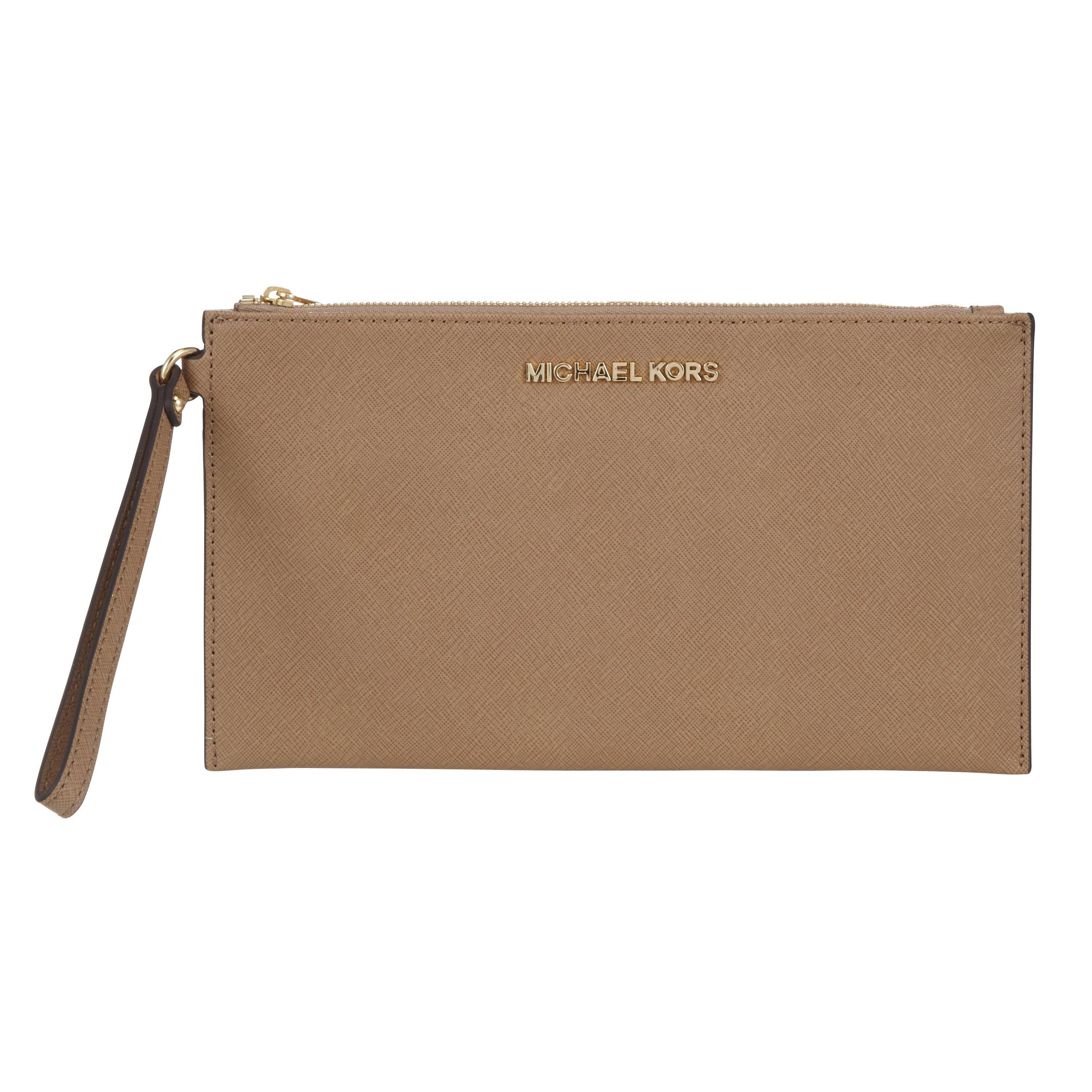 Michael kors jet set clutch best sale