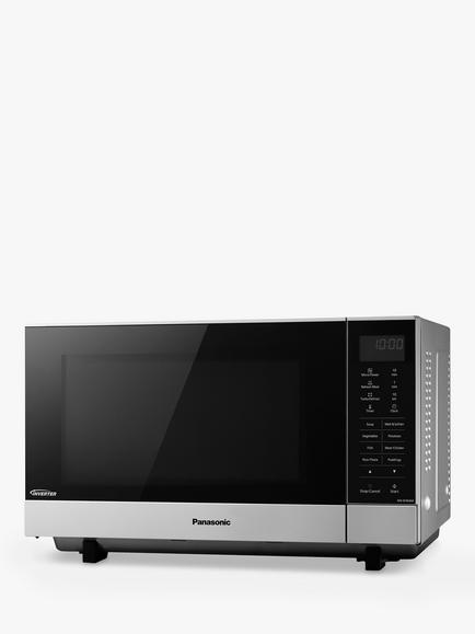 Panasonic NN-SF464MBPQ Microwave, 27L, Silver - view 2, Silver