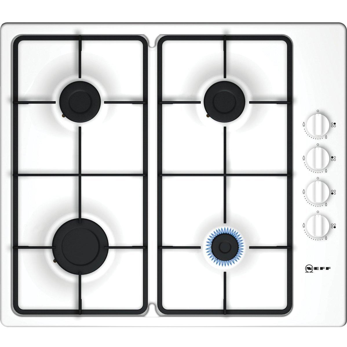 Neff T26BR46W0 60cm Gas Hob, White