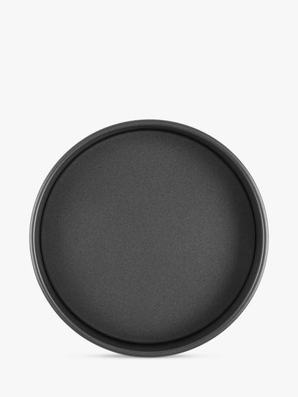 John Lewis Classic Non-Stick Loose Base Cake Tin, 20cm - view 2, Grey