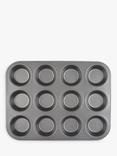 John Lewis Classic Non-Stick Muffin & Cupcake Tin, 12 Cup