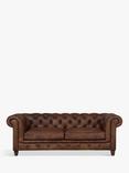 Halo Earle Chesterfield Medium 2 Seater Leather Sofa
