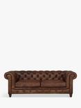 Halo Earle Chesterfield Medium 2 Seater Leather Sofa