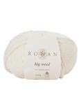 Rowan Big Wool Super Chunky Merino Yarn, 100g, White Hot 001