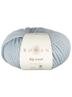 Rowan Big Wool Super Chunky Merino Yarn, 100g, Ice Blue 0021