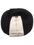 Rowan Cotton Glace Yarn, 50g, Black