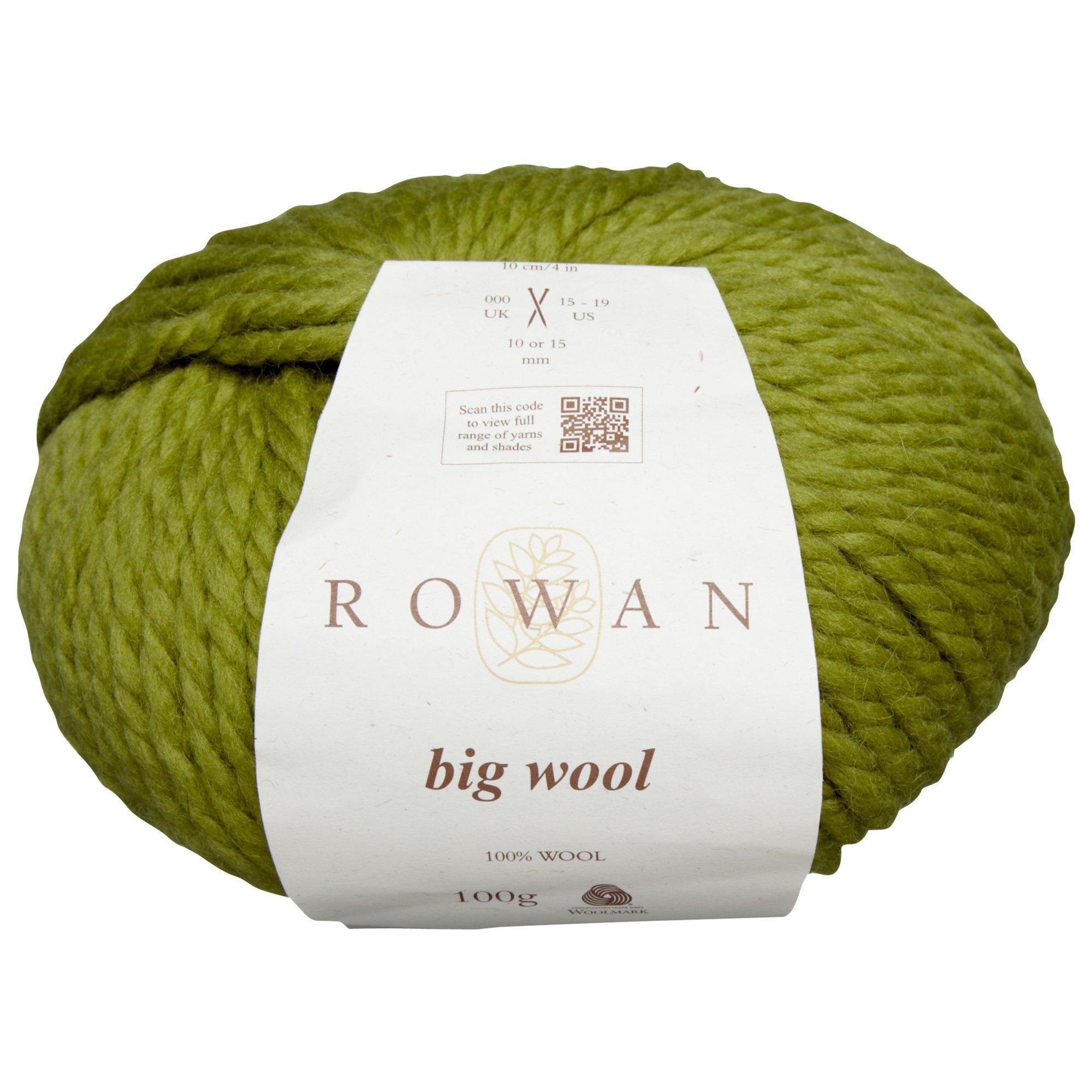 Rowan Big Wool Super Chunky Merino Yarn 100g Reseda 0069