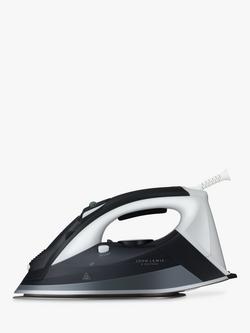 John Lewis Speed Steam Iron, Black, Black