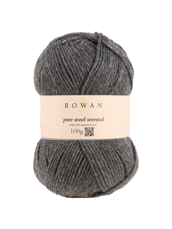 Rowan Pure Wool Superwash Worsted Aran Yarn, 100g, Granite 111