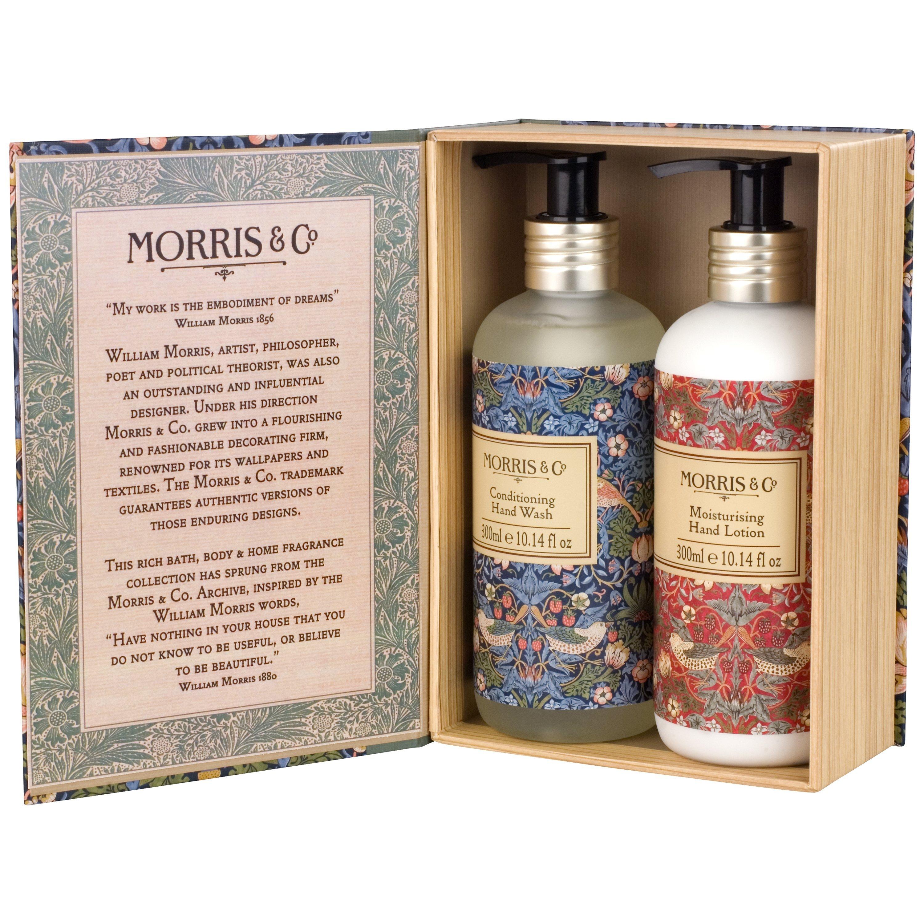 Morris & Co. Strawberry Thief Hand Wash & Lotion Duo