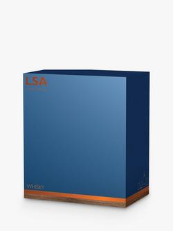 LSA International Whisky Decanter & Glasses Gift Set, Set of 4 - view 2, Clear