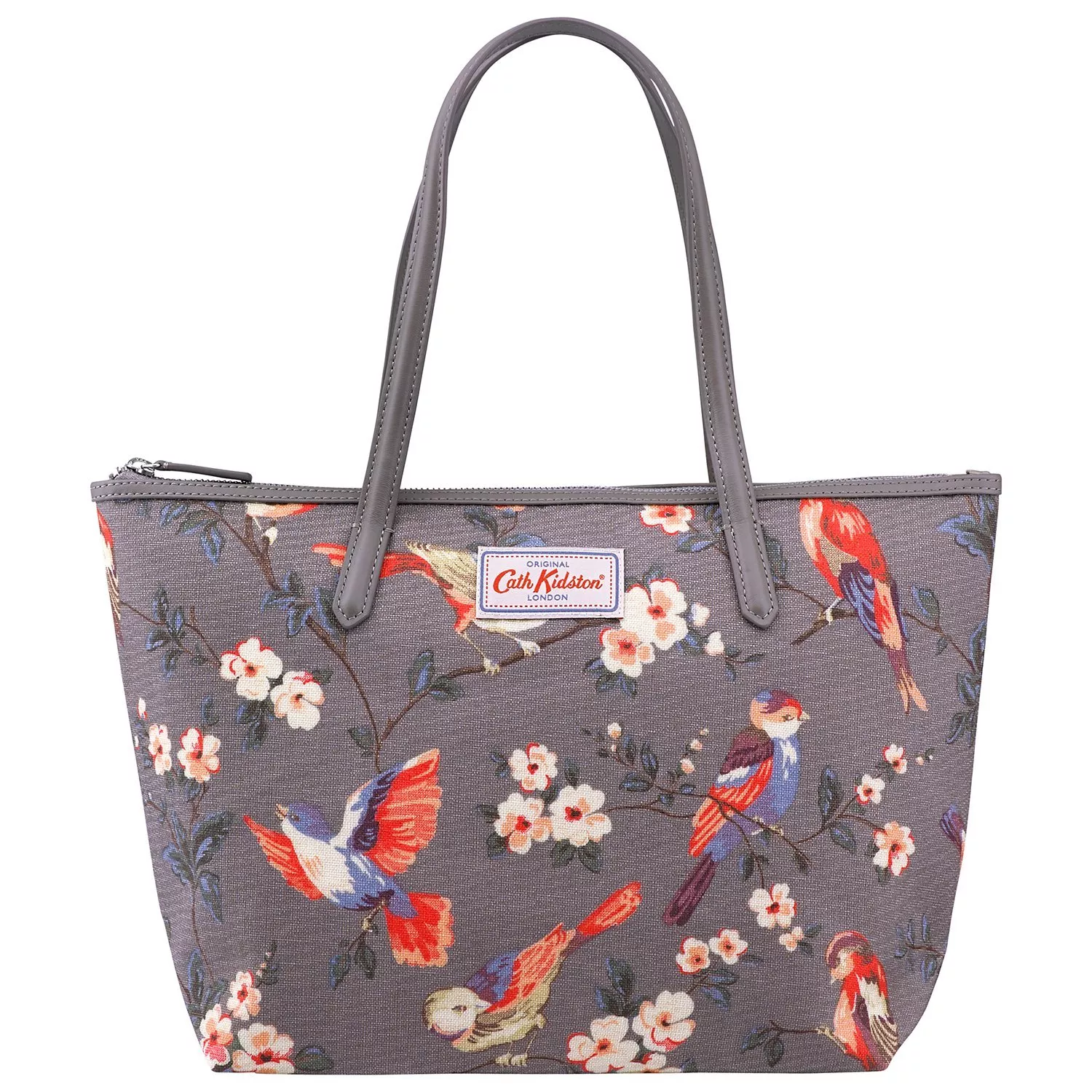 Cath Kidston British Birds Tote Bag Grey