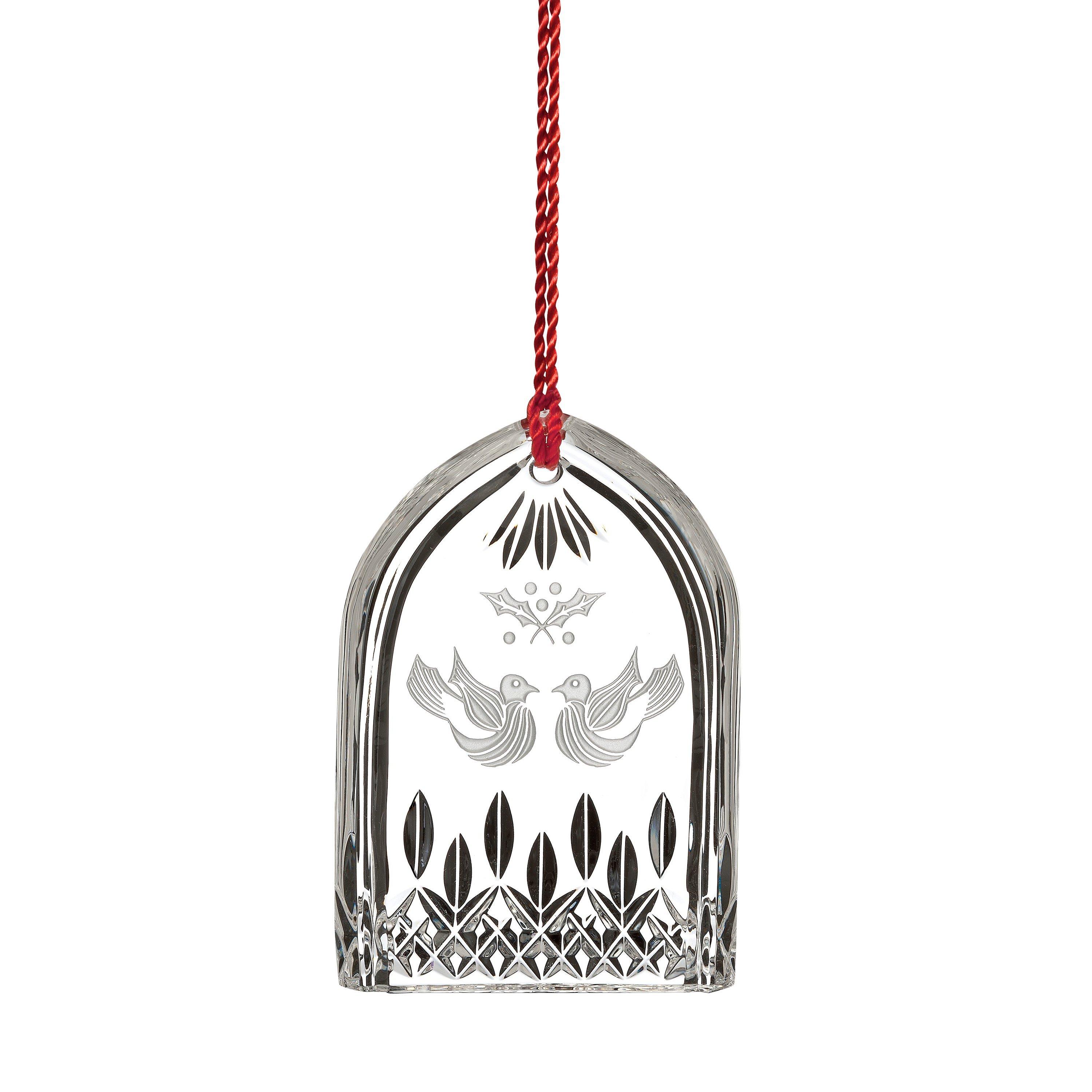 Waterford Two Turtle Doves Christmas Decoration