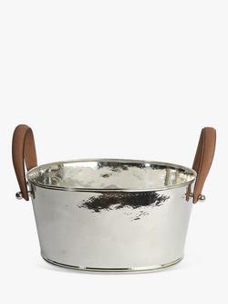 Culinary Concepts Half Champagne Bath Hammered - view 2, Silver