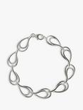 Nina B Sterling Silver Open Links Bracelet