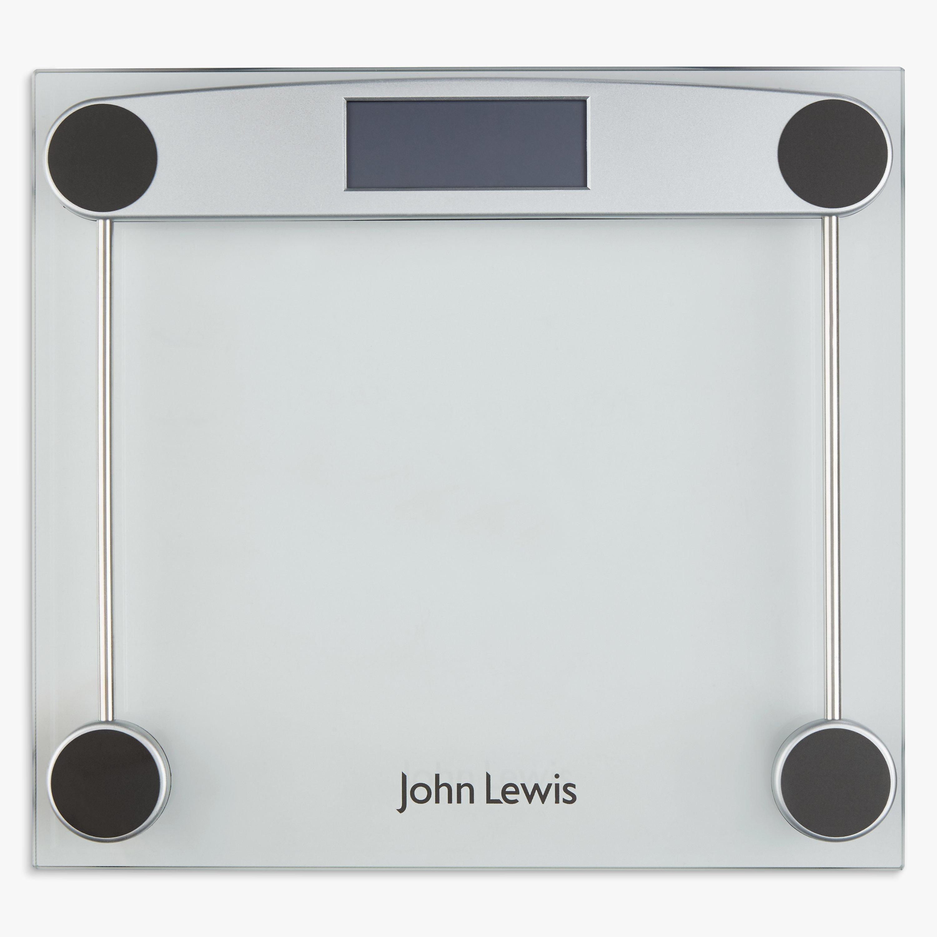 John Lewis Digital Glass Bathroom Scale