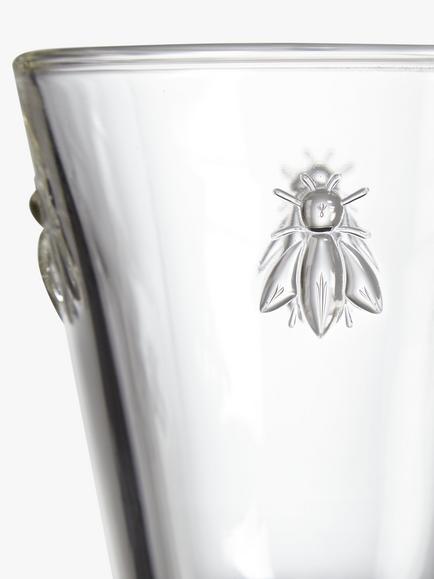 La Rochère Abeille Bee Large Stemmed Glass, Set of 6, Clear - view 2, 