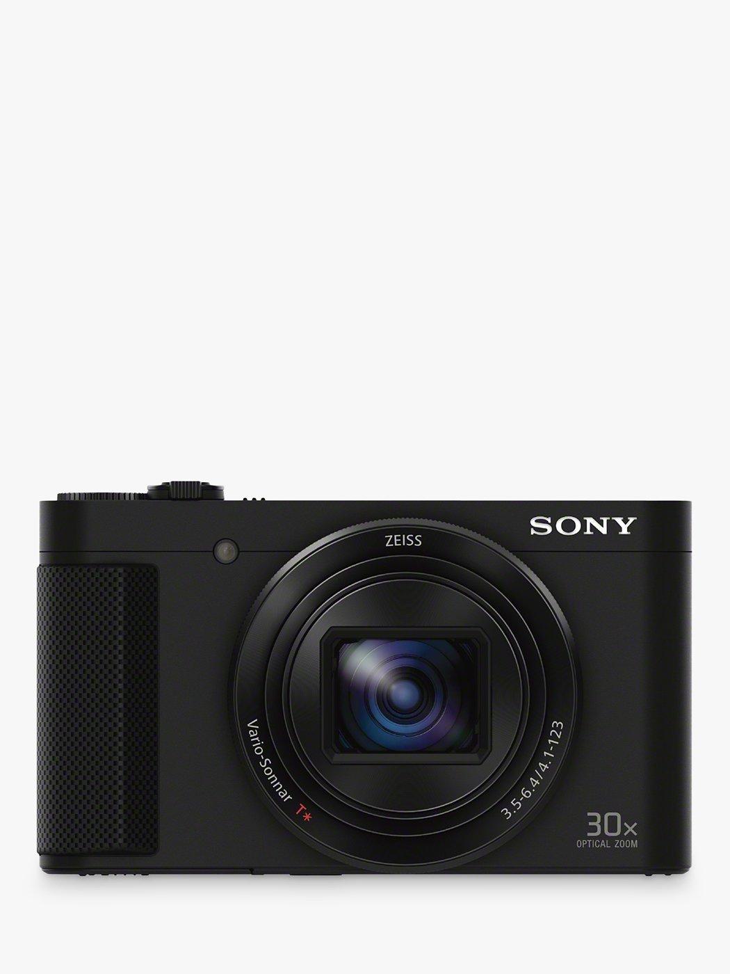 Sony Cyber-Shot DSC-HX90 Camera, HD 1080p, 18.2 MP, 30x Optical Zoom, Wi-Fi, NFC, OLED EVF, 3" Tilting Screen
