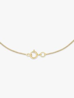 IBB 9ct Gold Knot Pendant Necklace - view 2, Gold