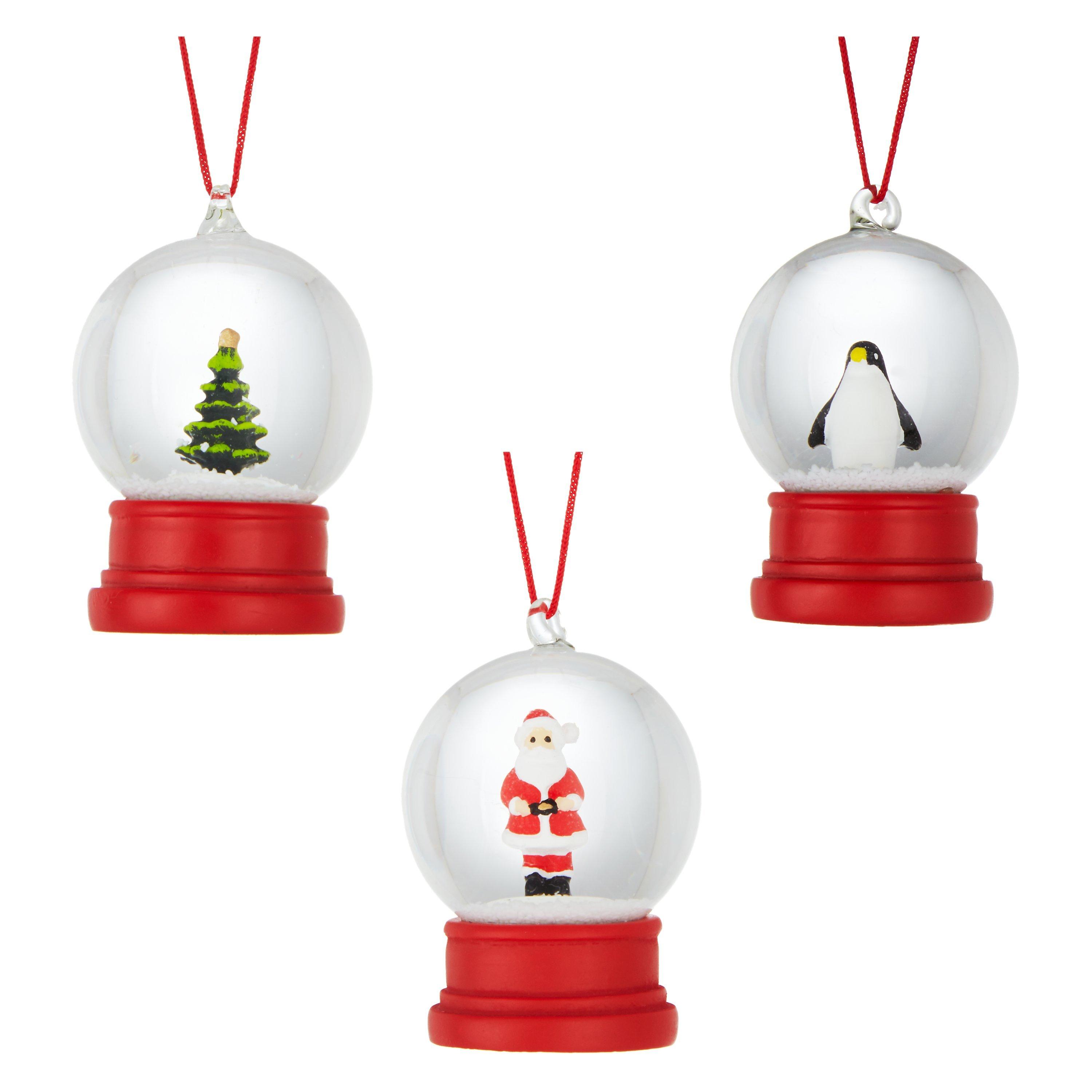 John Lewis Different Perspective Glass Mini Snow Globes