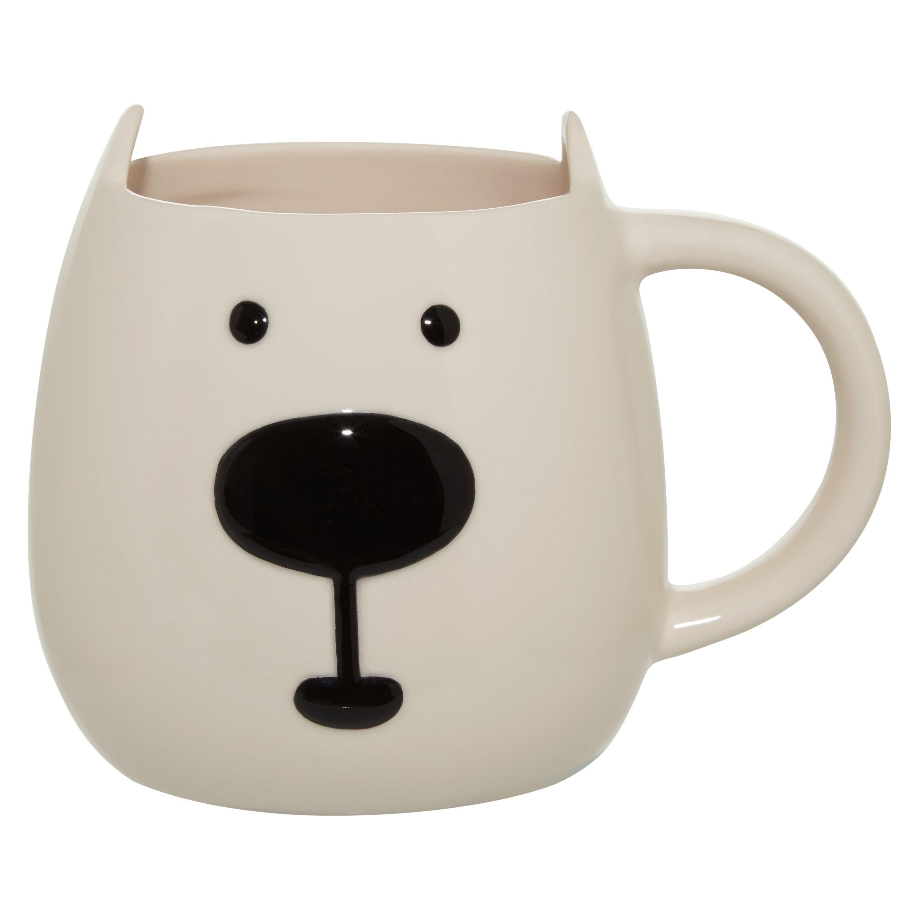 John Lewis 3D Polar Bear Mug