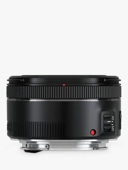 Canon EF 50 F/1.8 STM Lens - view 2, Black