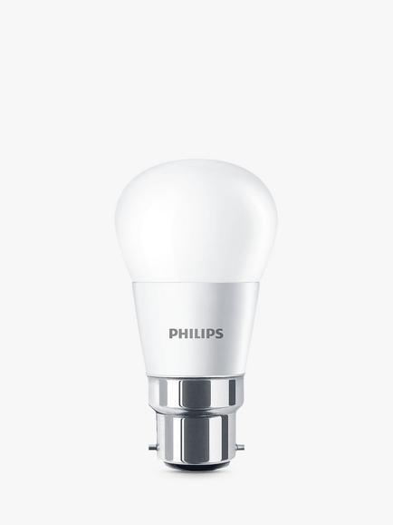 Philips 4W BC LED Golf Ball Bulb, Frosted, Frosted