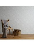 John Lewis Cow Parsley Wallpaper, Grey