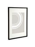 John Lewis Aluminium Photo Frame, A3 with A4 Mount