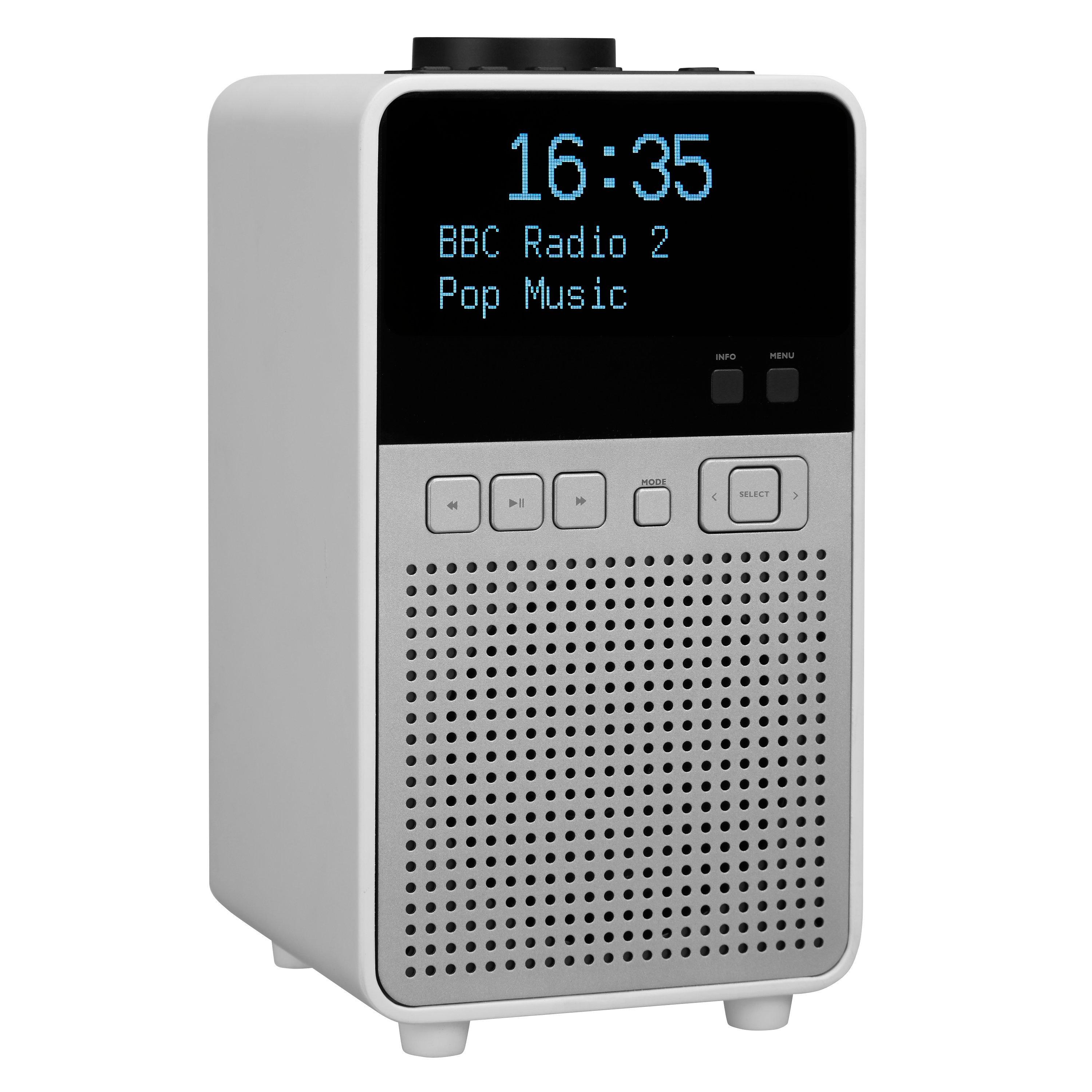 John Lewis & Partners Astro DAB+/FM Digital Radio with Bluetooth, NFC & LCD Display