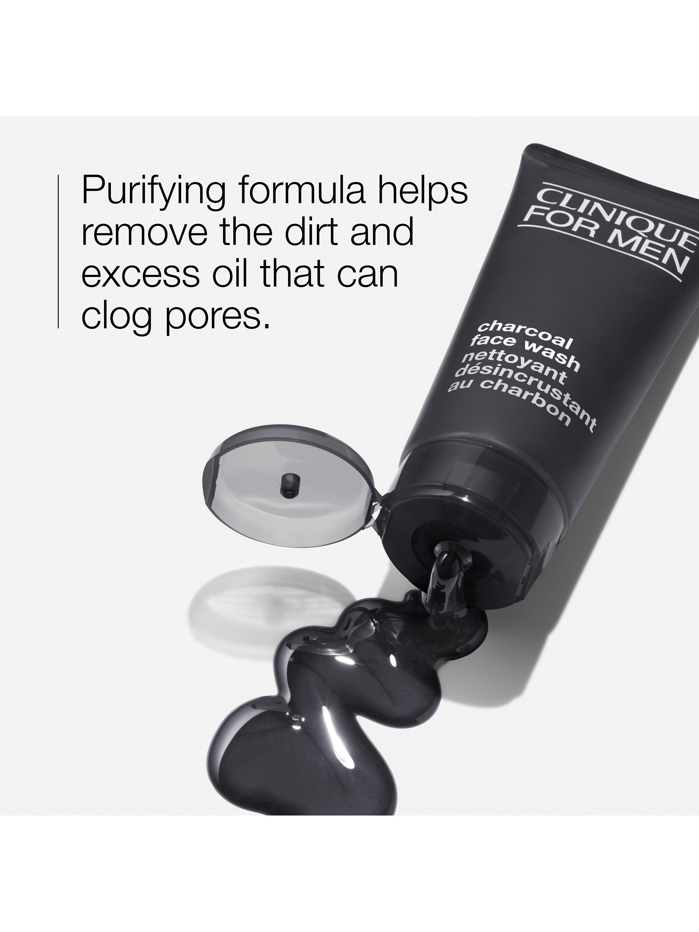 Product image 2 of 5, which shows Clinique For Men Charcoal Face Wash, 200ml