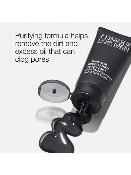 Clinique For Men Charcoal Face Wash, 200ml - view 2, 