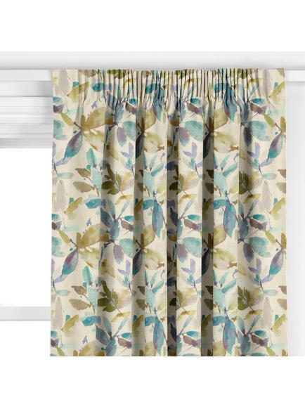 John Lewis Alexa Made to Measure Curtains or Roman Blind, Aqua - view 2, Aqua